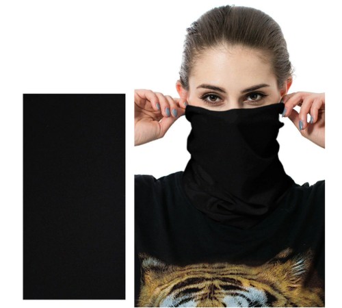 Siyah Renk Baf Bandana Maske