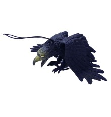 Siyah Renk Yumuşak Plastik Şaka Kartal Yarasa Anahtarlık Şaka Malzemesi