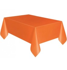 Turuncu Renk Plastik Masa Örtüsü 120x180 cm