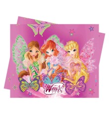 Winx Butterflix Temalı Plastik Masa Örtüsü 120x180 cm