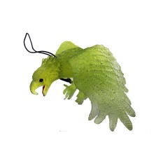 Yeşil Renk Yumuşak Plastik Şaka Kartal Yarasa Anahtarlık Şaka Malzemesi