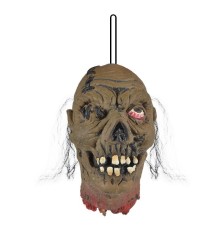 Yumuşak Plastik Malzemeden İmal Boynu Kesik Asmalı Saçlı Dekor 15 cm