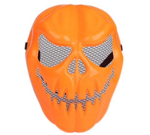 Turuncu Renk Cadılar Bayramı Balkabağı Maskesi