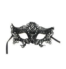 Dantel Fantezi Parti Maskesi Siyah Renk Model 5