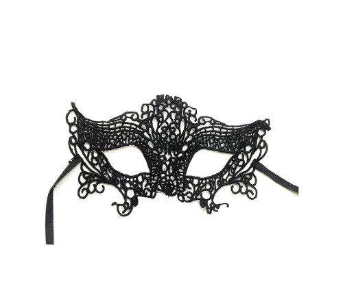 Dantel Fantezi Parti Maskesi Siyah Renk Model 5