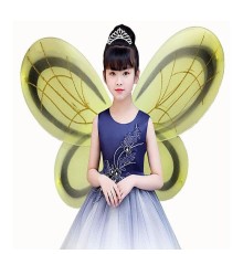 Çocuk Boy Mega Arı Kanadı ve Tacı 50x85 cm