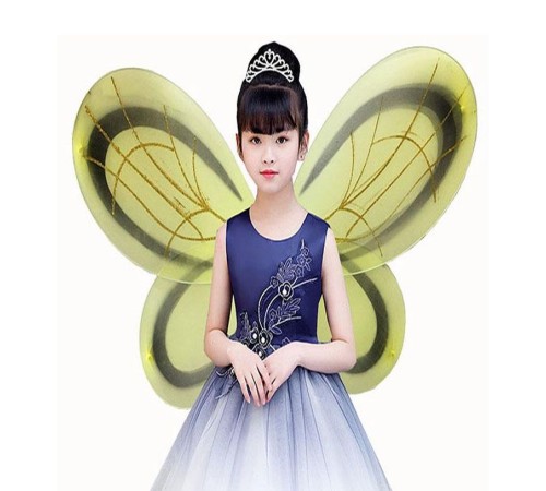 Çocuk Boy Mega Arı Kanadı ve Tacı 50x85 cm