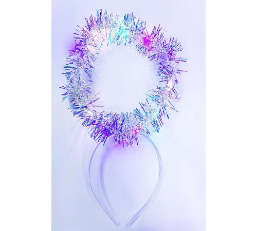 Led Işıklı Yanar Söner 3 Fonksiyonlu Melek Hare Taç