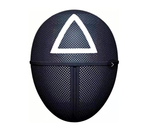 Orjinal Squid Game Maskesi Kalamar Oyun Maskesi Üçgen İthal Ürün