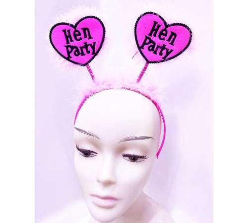 Otrişli Toz Pembe Renk Bekarlığa Veda Partisi Hen Party Taç