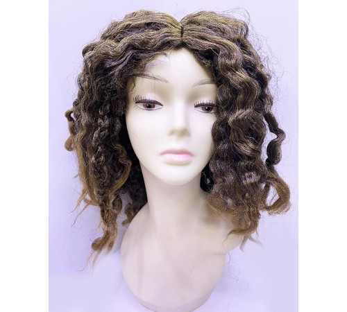 Kahve Renk Dreadlocks Rasta Peruk Kabarık Kirli Peruğu