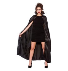 Siyah Yakalı Yetişkin Pelerin 120 cm