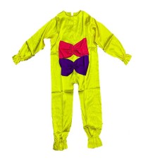 Çocuk Boy Saten Palyaço Kostümü