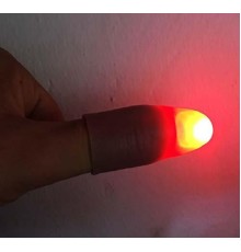 Led Işıklı Renkli Sihirli Parmak Işıklı Parmak Şaka Parmak 1 Adet