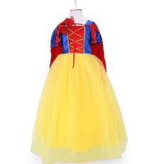 Kız Çocuk Kabarık Pamuk Prenses Kostümü + Tarlatan + Pelerin + Taç 7-8 Yaş