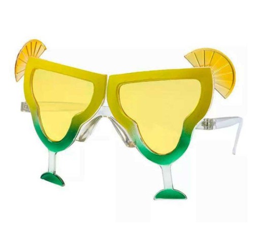 Margarita Parti Gözlüğü Sarı Renk 16x8 cm