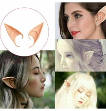 Yumuşak Malzemeden İmal Lateks Elf Kulağı 1 Çift 10x5 cm