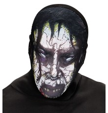Kafaya Tam Geçmeli Bez Zombie Maskesi - Streç Korku Maskesi - 3D Baskılı Maske Model 6