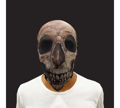 Kafaya Tam Geçmeli Bez Kuru Kafa Maskesi - Streç Korku Maskesi - 3D Baskılı Maske Model 9