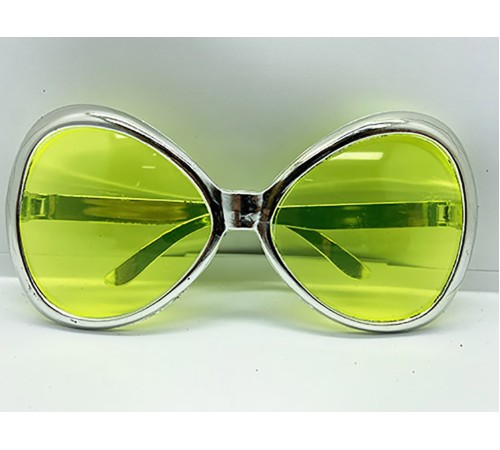 Yeşilçam Temalı Parti Gözlüğü Gümüş Renk 7x16 cm