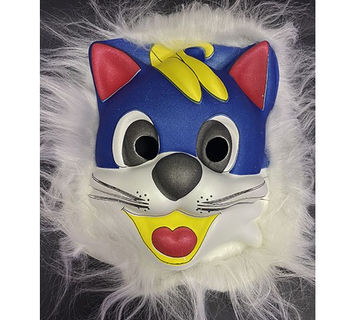Kedi Maskesi - Peluşlu Eva Kedi Maskesi