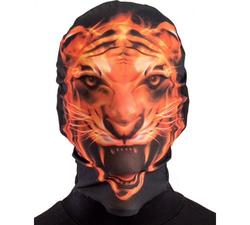 Kafaya Tam Geçmeli Kaplan Maskesi - Streç Kaplan Maskesi Model 10