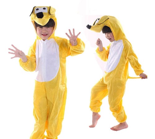 Çocuk Köpek Kostümü 4-5 Yaş 100 cm