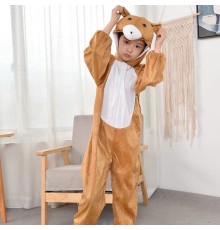 Çocuk Ayı Kostümü - Maymun Kostümü 2-3 Yaş 80 cm