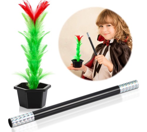 Çiçek Çıkaran Sihirli Çubuk Sihirli Çiçek Sihirbazlık Oyunu