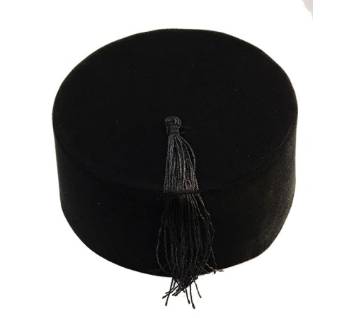 Siyah Renk Osmanlı Fesi 8 No 12-13 Yaş