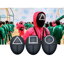 Squid Game Maskesi 3 Model Toplam 30 Adet İthal Orjinal Maske - Kampanya Ürünü
