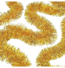 Parti İçin Mega Kalın Sim Süs 2 Metre Uzunluk 10 cm Genişlik Altın İthal