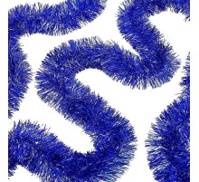 Parti İçin Mega Kalın Sim Süs 2 Metre Uzunluk 10 cm Genişlik Mavi İthal