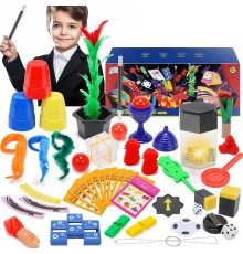 Sihirbazlık Seti - İllüzyon Oyunları Full Set - Sihir Magic Gösteri Seti 5 Parça