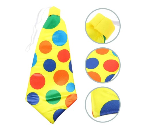 Palyaço Kravatı Lastikli Geniş Kesim 17x37 cm