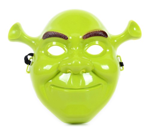 Yeşil Shrek Maskesi 21x25 cm