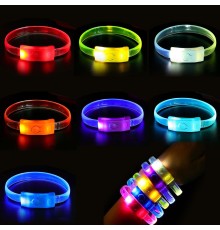 Festival & Parti LED Bileklik 3 Farklı Mod Işıklı 1 Adet