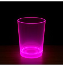 PartyGlow Neon Pembe Bardak 8.5 x 10.5 cm