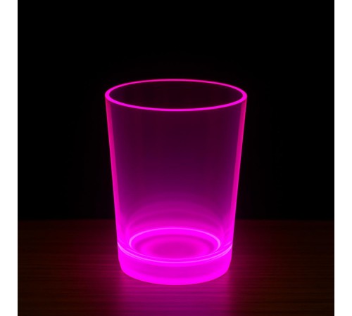 PartyGlow Neon Pembe Bardak 8.5 x 10.5 cm