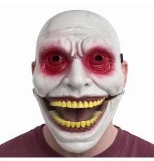 Hareketli Çene Mekanizmalı Korku Maskesi Kırmızı