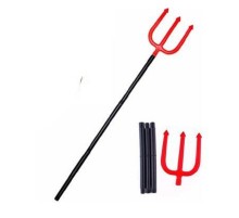 Kırmızı Renk Plastik Şeytan Çatalı 16x108 cm