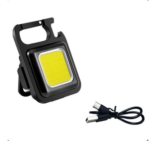 LED Işıklı Flash Özellikli 4 Modlu Anahtarlık El Feneri