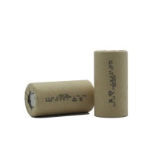 1.2V Ni-Cd SC 2000 Mah Kağıt Şarjlı Pil 10C Başsız/Flat Head
