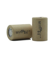 1.2V Ni-Cd 4/5 SC 1500 Mah Kağıt Şarjlı Pil 10C Başsız/Flat Head