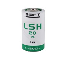 Saft LSH 20 3.6V D Size Pil (Li-SOCI2)