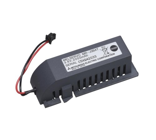 MR-J3BAT 3.6V Pil Siyah Soketli Kasalı