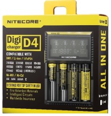 D4 Digi Charger Li-ion / NI-CD / NI-MH / LifePO4 Dijital Pil Şarj Cihazı