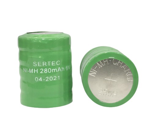 6V Ni-Mh 280 Mah Buton Şarjlı Pil