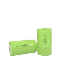 1.2V 9000 Mah Ni-Mh D Size Şarjlı Pil - Başlı / Top Head