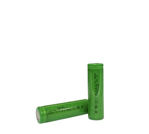 1.2V 1600 Mah - AA - Ni-MH Şarjlı Pil - Başsız / Flat Head